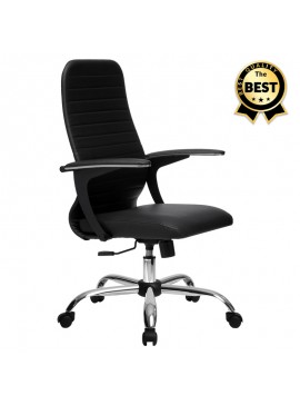 Καρέκλα γραφείου Molto Megapap με διπλό ύφασμα Mesh σε χρώμα μαύρο 66,5x70x102/112εκ. GP008-0017